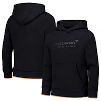 Girls Youth Castore  Black McLaren F1 Team Core Essentials Pullover Hoodie