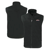 Men's Cutter & Buck Delaware State Hornets Charter Eco Recycled Full-Zip Vest