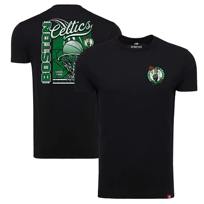 Men's Sportiqe Boston Celtics Comfy Tri-Blend T-Shirt