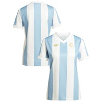 Women's adidas Originals Light Blue Argentina National Team 50th Anniversary Replica Jersey