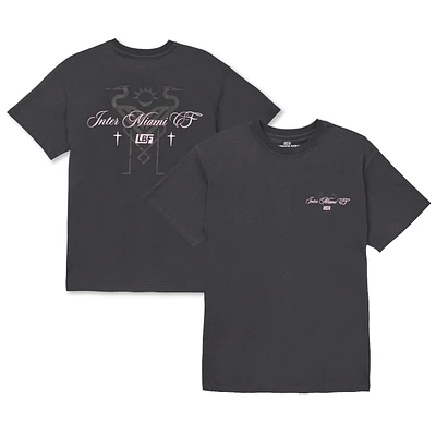 Unisex Live Breathe Futbol Black Inter Miami CF T-Shirt