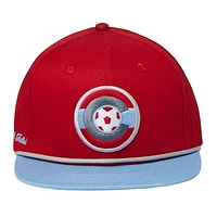 Unisex Live Breathe Futbol Crimson Colorado Rapids Snapback Hat