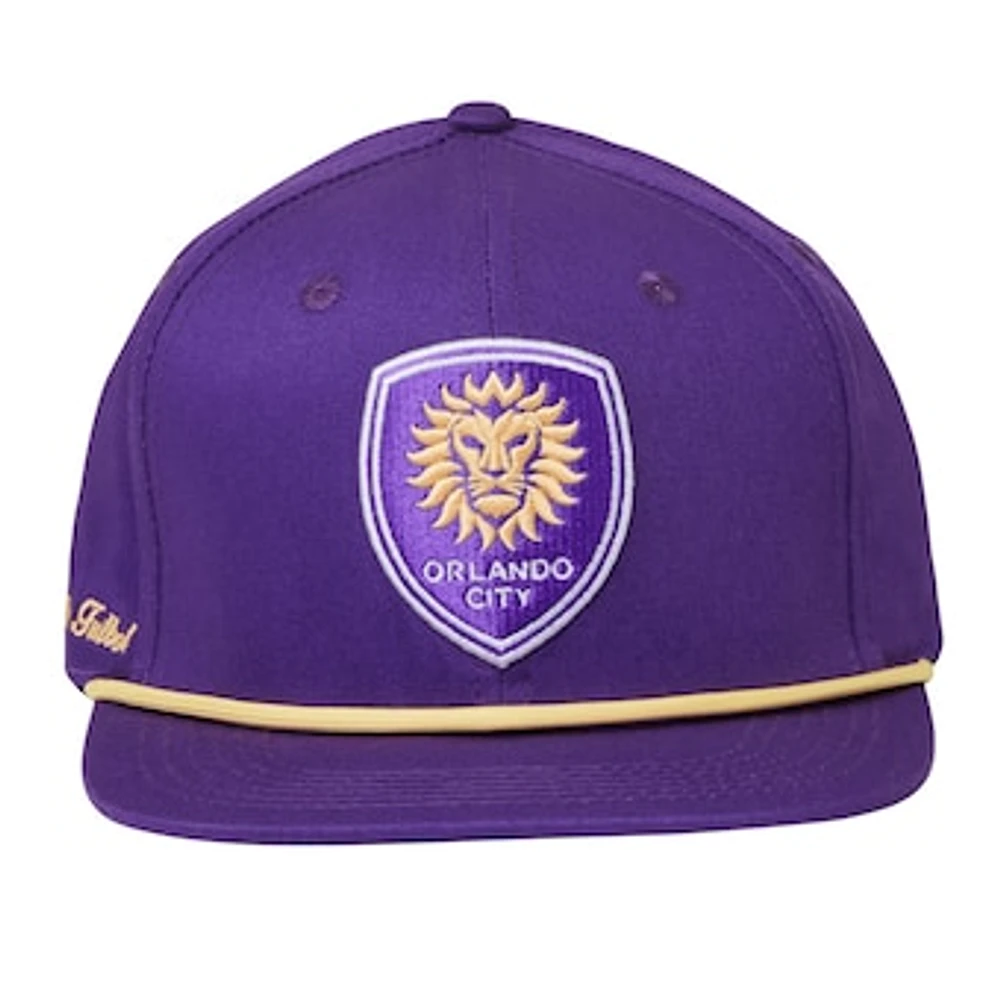 Unisex Live Breathe Futbol Purple Orlando City SC Snapback Hat