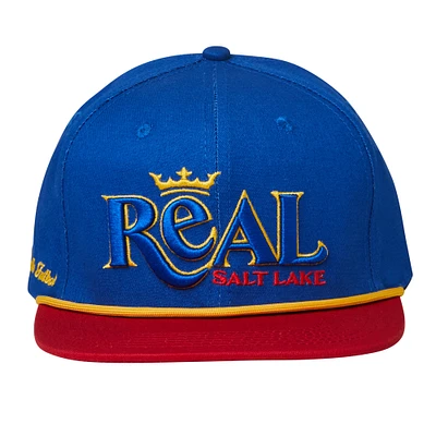 Unisex Live Breathe Futbol Blue Real Salt Lake Snapback Hat