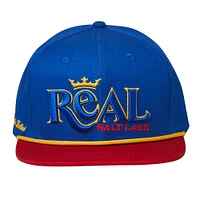 Unisex Live Breathe Futbol Blue Real Salt Lake Snapback Hat