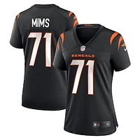 Women's Nike Amarius Mims  Black Cincinnati Bengals Game Jersey