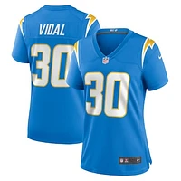 Women's Nike Kimani Vidal  Powder Blue Los Angeles Chargers Game Jersey