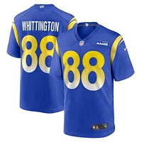 Men's Nike Jordan Whittington  Royal Los Angeles Rams Team Game Jersey