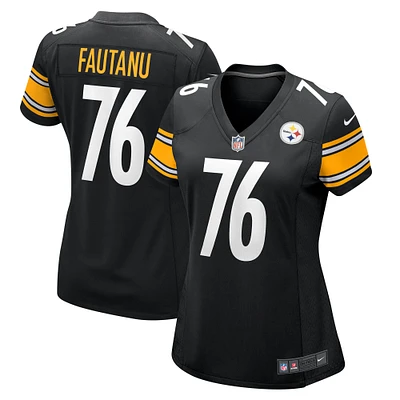 Women's Nike Troy Fautanu  Black Pittsburgh Steelers Game Jersey