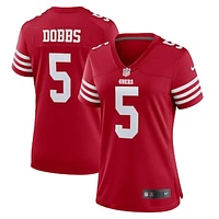 Women's Nike Joshua Dobbs  Scarlet San Francisco 49ers Team Game Jersey