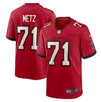 Men's Nike Lorenz Metz  Red Tampa Bay Buccaneers Game Jersey