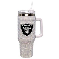 The Memory Company Las Vegas Raiders 40oz. Bling Colossal Tumbler