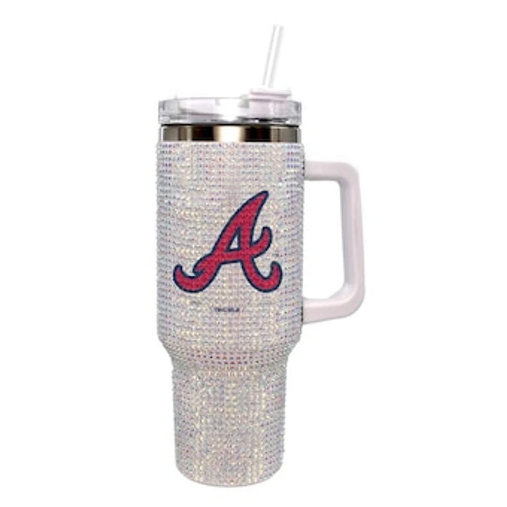 The Memory Company Atlanta Braves 40oz. Bling Colossal Tumbler