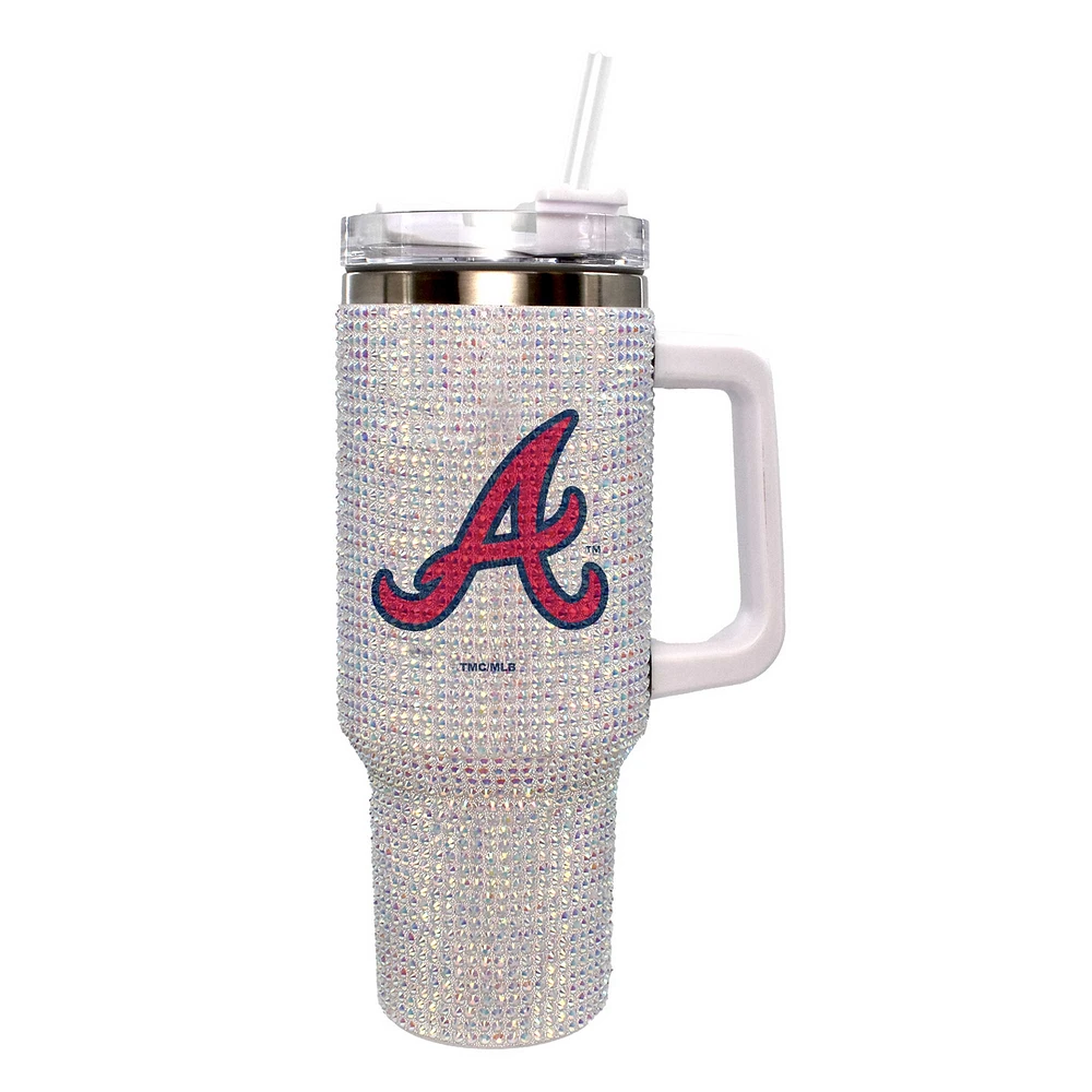 The Memory Company Atlanta Braves 40oz. Bling Colossal Tumbler