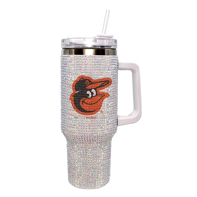 The Memory Company Baltimore Orioles 40oz. Bling Colossal Tumbler