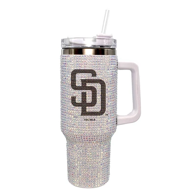 The Memory Company San Diego Padres 40oz. Bling Colossal Tumbler