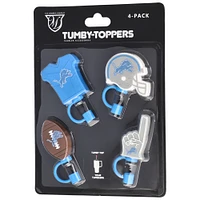 The Memory Company Detroit Lions 4-Pack Tumby Toppers