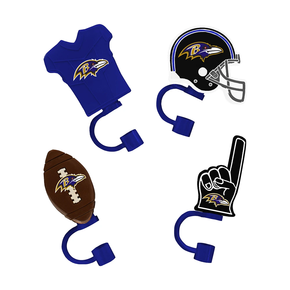 The Memory Company Baltimore Ravens 4-Pack Tumby Toppers