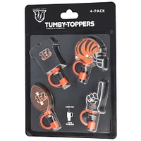 The Memory Company Cincinnati Bengals 4-Pack Tumby Toppers