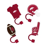 The Memory Company Arkansas Razorbacks 4-Pack Tumby Toppers