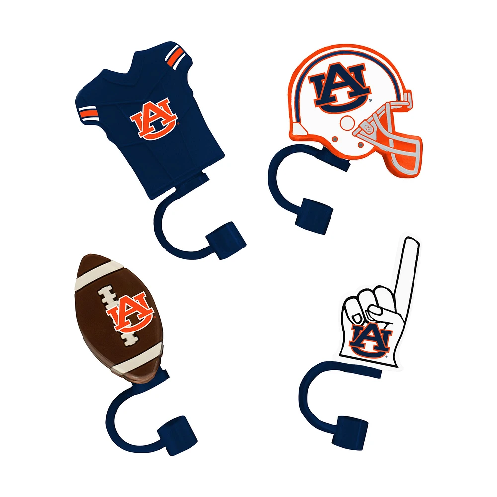 The Memory Company Auburn Tigers 4-Pack Tumby Toppers