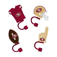 The Memory Company San Francisco 49ers 4-Pack Tumby Toppers