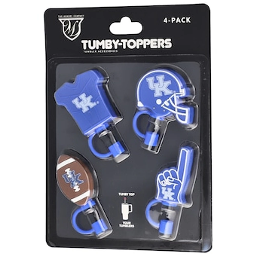 The Memory Company Kentucky Wildcats 4-Pack Tumby Toppers