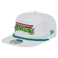 Men's New Era White Teenage Mutant Ninja Turtles Golfer Adjustable Hat