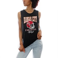 Women's Gameday Couture Black Kansas City Chiefs Preseason Opener Racerback Tank Top