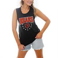 Women's Gameday Couture Black Chicago Bears Baby You're A Star Racerback Tank Top