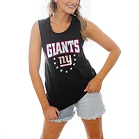 Women's Gameday Couture Black New York Giants Baby You're A Star Racerback Tank Top