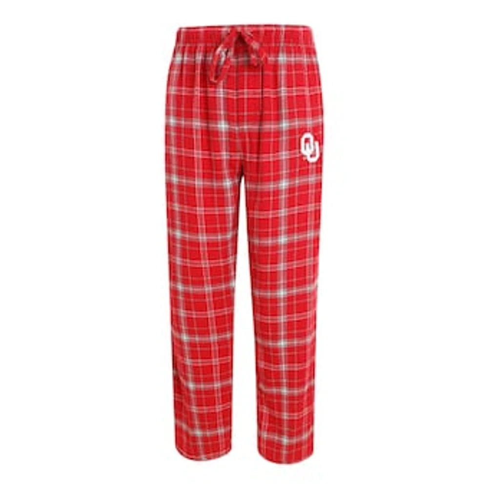 Men's Concepts Sport Crimson Oklahoma Sooners Big & Tall Ultimate Plaid Pants