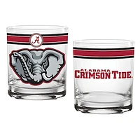 Alabama Crimson Tide 14oz. Classic Glass Two-Pack