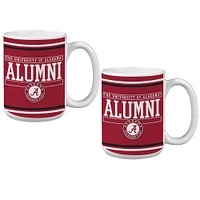 Alabama Crimson Tide Two-Pack Alumni Mug Set