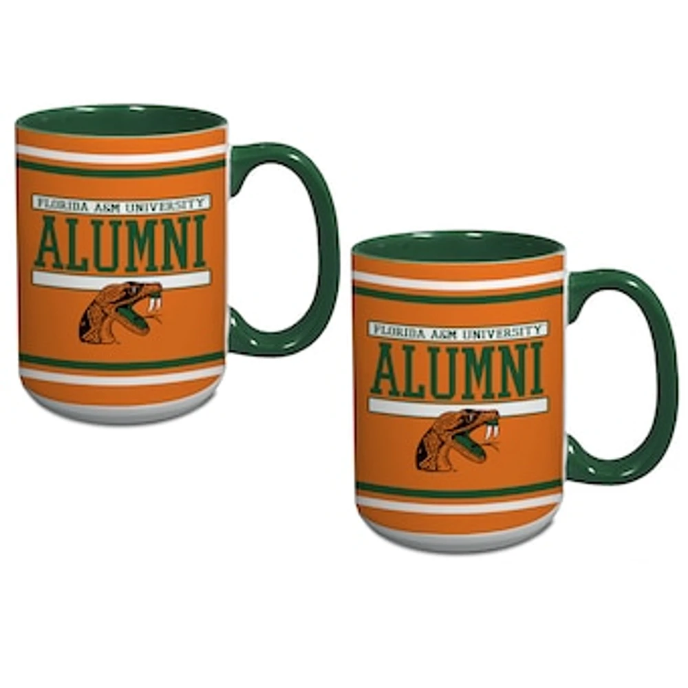 Florida A&M Rattlers Two-Pack Alumni Mug Set