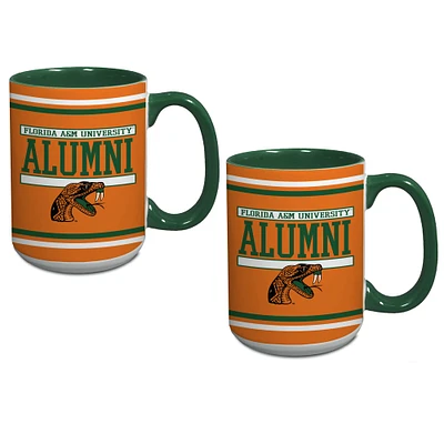 Florida A&M Rattlers Two-Pack Alumni Mug Set