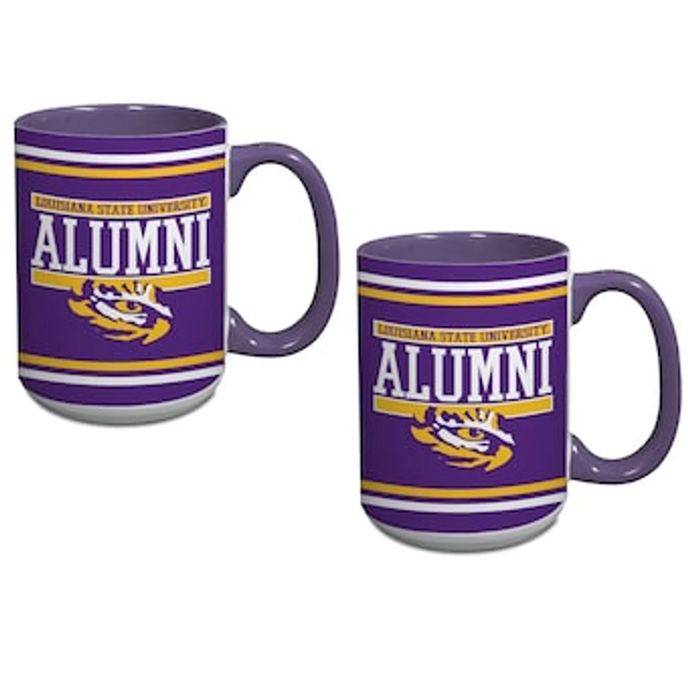 LSU Tigers Two-Pack Alumni Mug Set