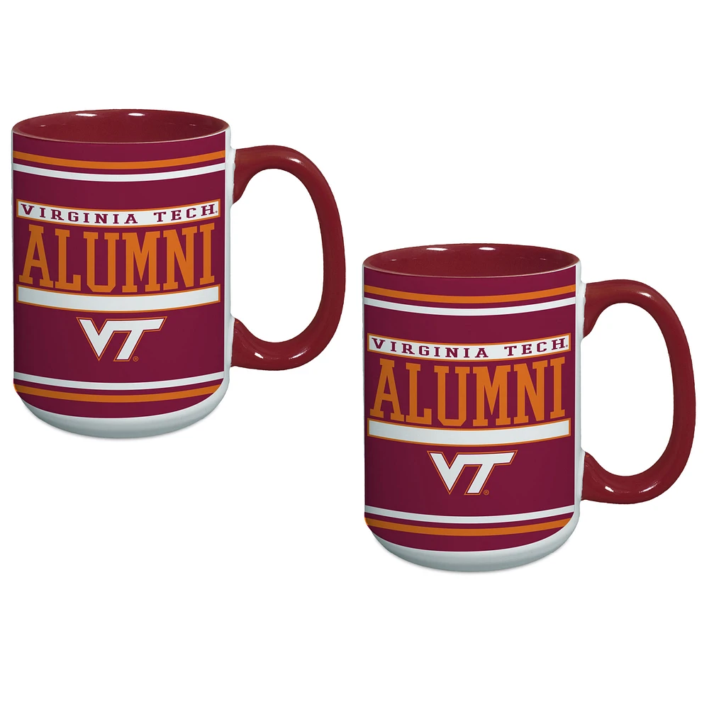 Virginia Tech Hokies Two-Pack Alumni Mug Set