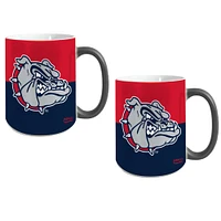 Gonzaga Bulldogs Two-Pack Reveal Mug Set