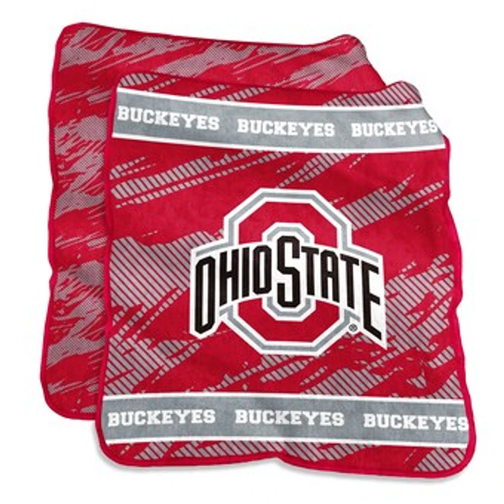 Ohio State Buckeyes 60" x 70" Super Soft Sherpa Throw