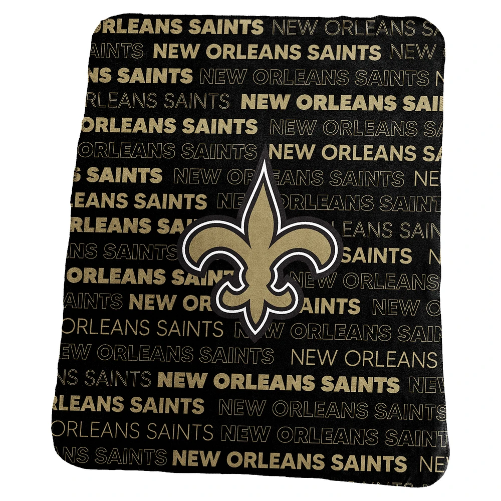 New Orleans Saints 50" x 60" Classic Fleece Blanket