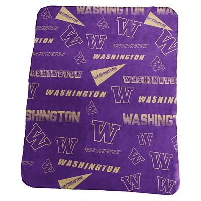 Washington Huskies 50" x 60" Classic Fleece Blanket