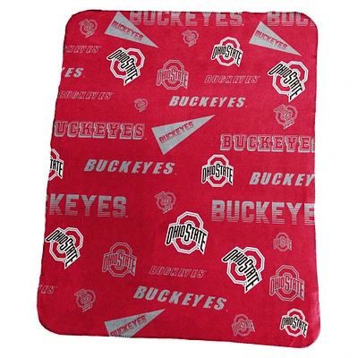 Ohio State Buckeyes 50" x 60" Classic Fleece Blanket