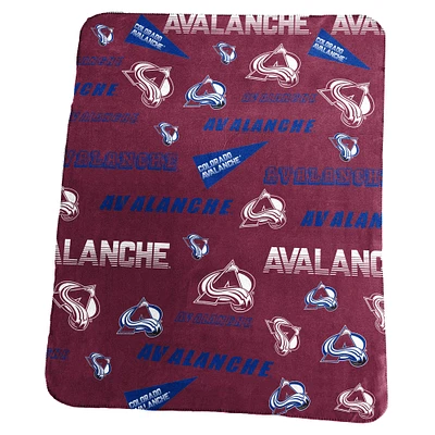 Colorado Avalanche 50" x 60" Classic Fleece Blanket