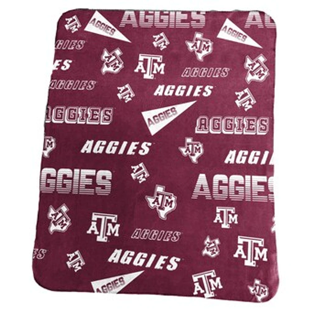 Texas A&M Aggies 50" x 60" Classic Fleece Blanket