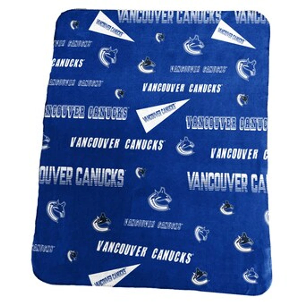 Vancouver Canucks 50" x 60" Classic Fleece Blanket