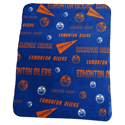 Edmonton Oilers 50" x 60" Classic Fleece Blanket