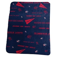 Columbus Blue Jackets 50" x 60" Classic Fleece Blanket