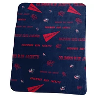 Columbus Blue Jackets 50" x 60" Classic Fleece Blanket