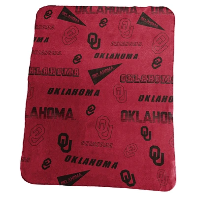 Oklahoma Sooners 50" x 60" Classic Fleece Blanket